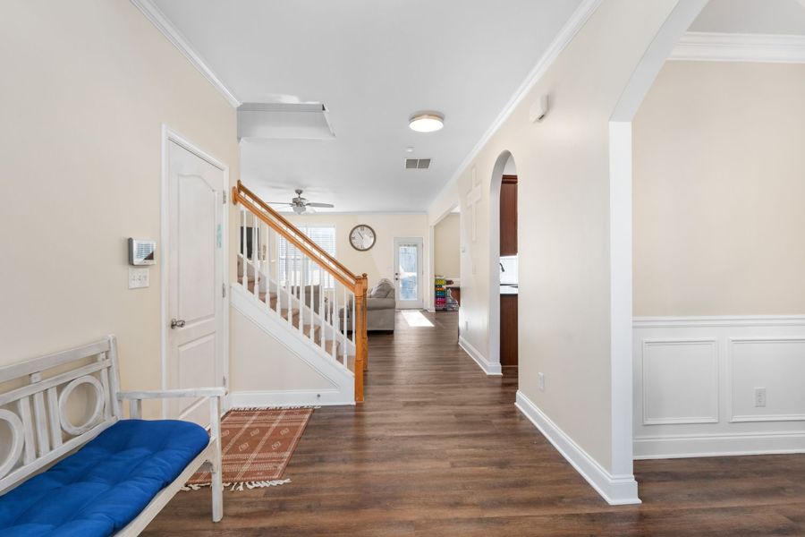 Interior real estate photograph by Devon Montgomery