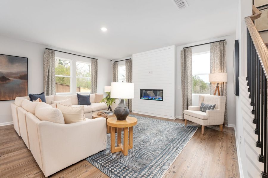 Interior real estate photograph by Devon Montgomery